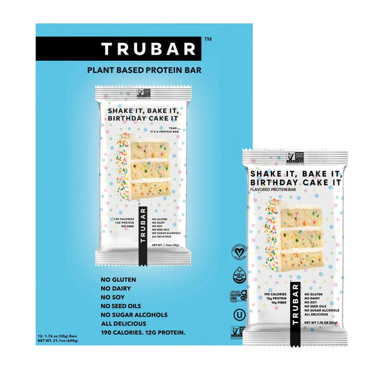 TRUBAR frente del empaque mostrando nombre y sabor, ideal para identificar el producto