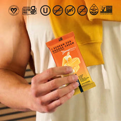 TRUBAR barra en mano para comparar tamaño y porción conveniente