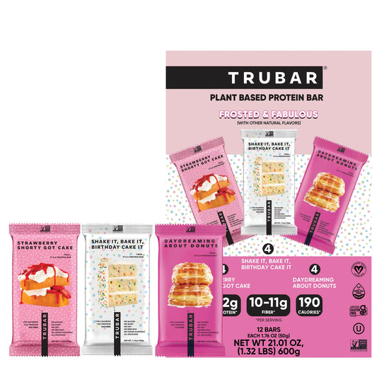 TRUBAR primer plano del glaseado destacando textura indulgente sin lácteos