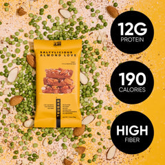 TRUBAR ingredientes clave almendras y cassava que ofrecen fibra y textura sin gluten