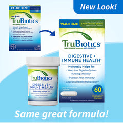 TruBiotics cápsula en primer plano que muestra textura y facilidad de ingesta