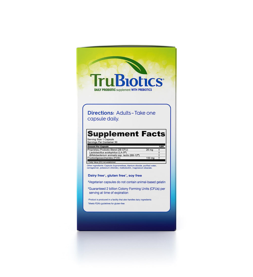TruBiotics en una cocina moderna ilustrando uso cotidiano y bienestar