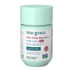 True Grace frente del empaque mostrando la marca y beneficios principales