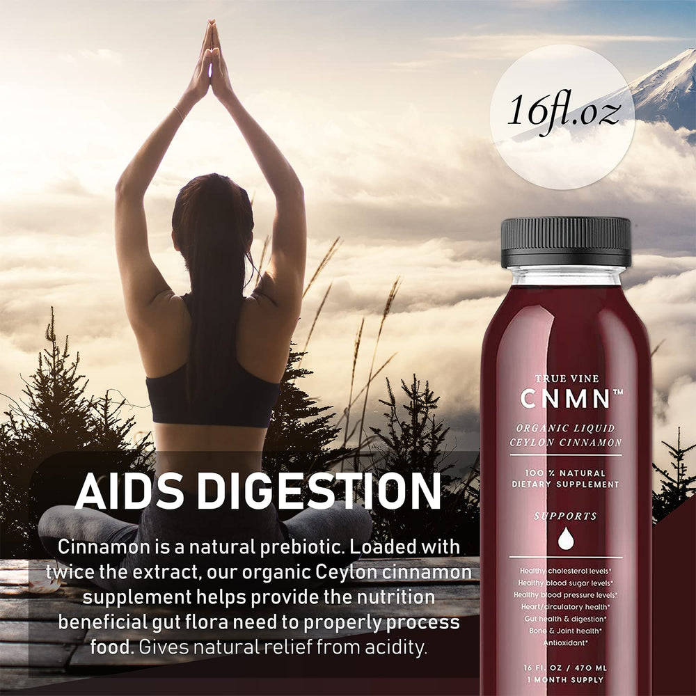 True Vine Organics corteza de canela Ceilán mostrando origen natural
