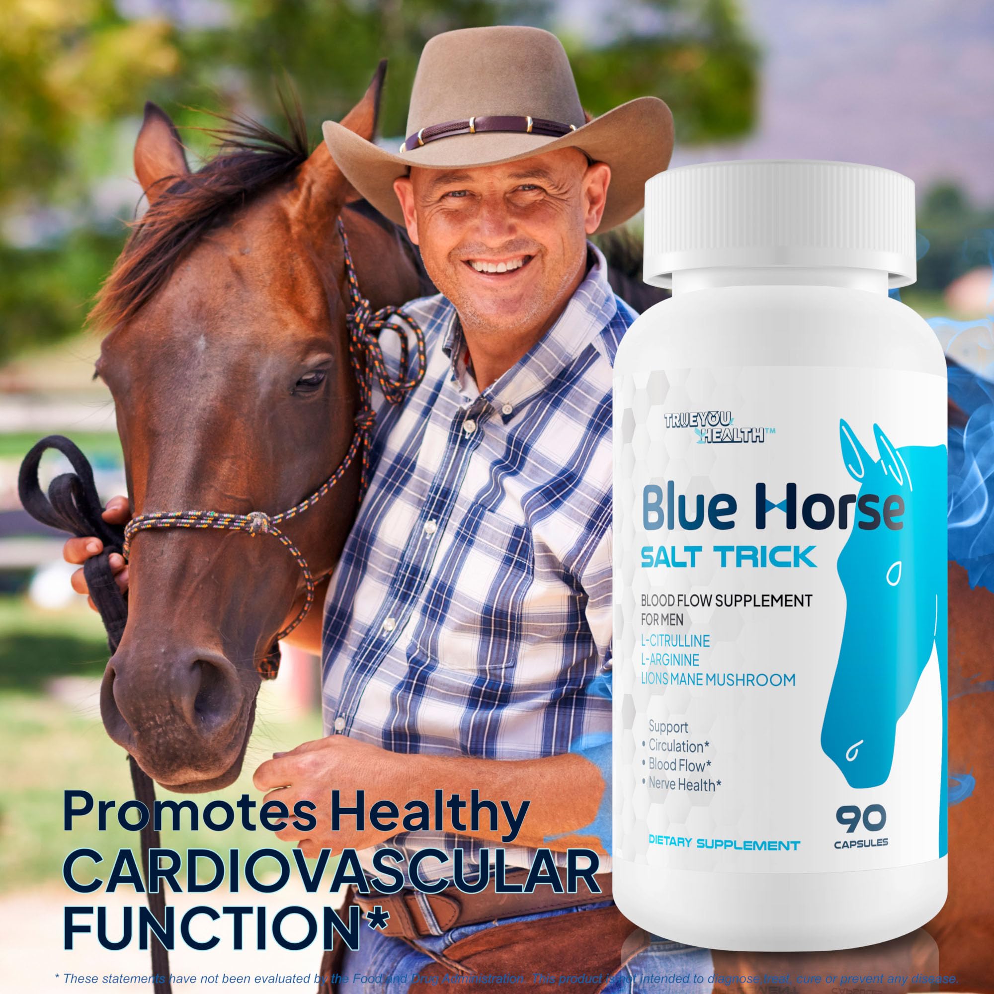 True You Health cápsula junto a moneda para comparar tamaño y comodidad