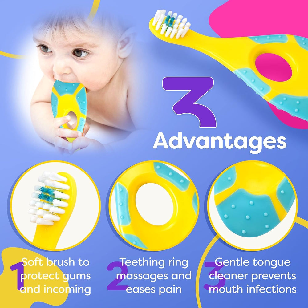 Trueocity primer plano de cerdas suaves para limpieza delicada sin irritar