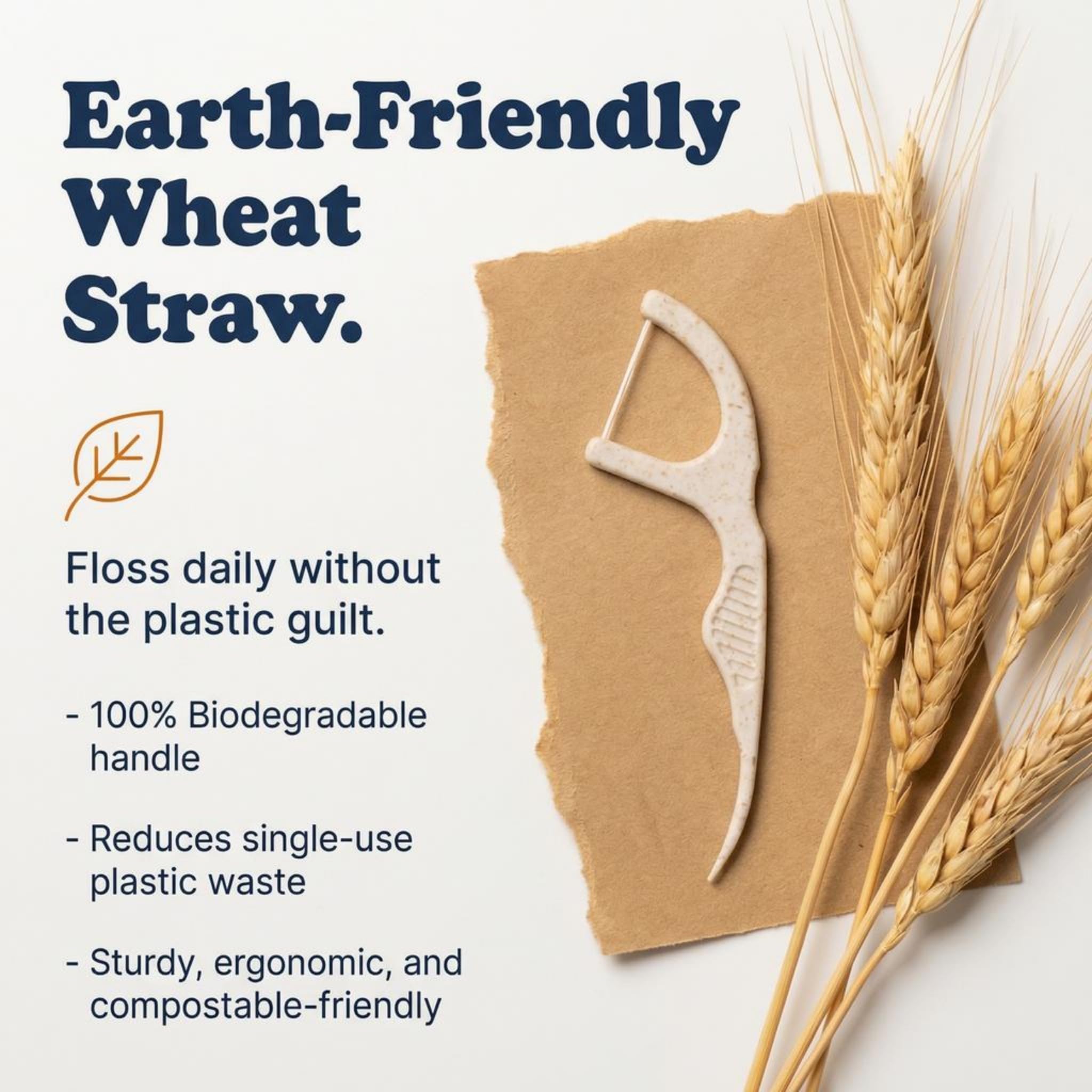 Trueocity envoltura kraft individual para cada flosser, higiene para llevar