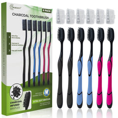 Trueocity frente del paquete con seis cepillos, ideal para repuestos