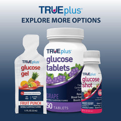 TRUEplus etiqueta con información nutricional clara para control de carbohidratos