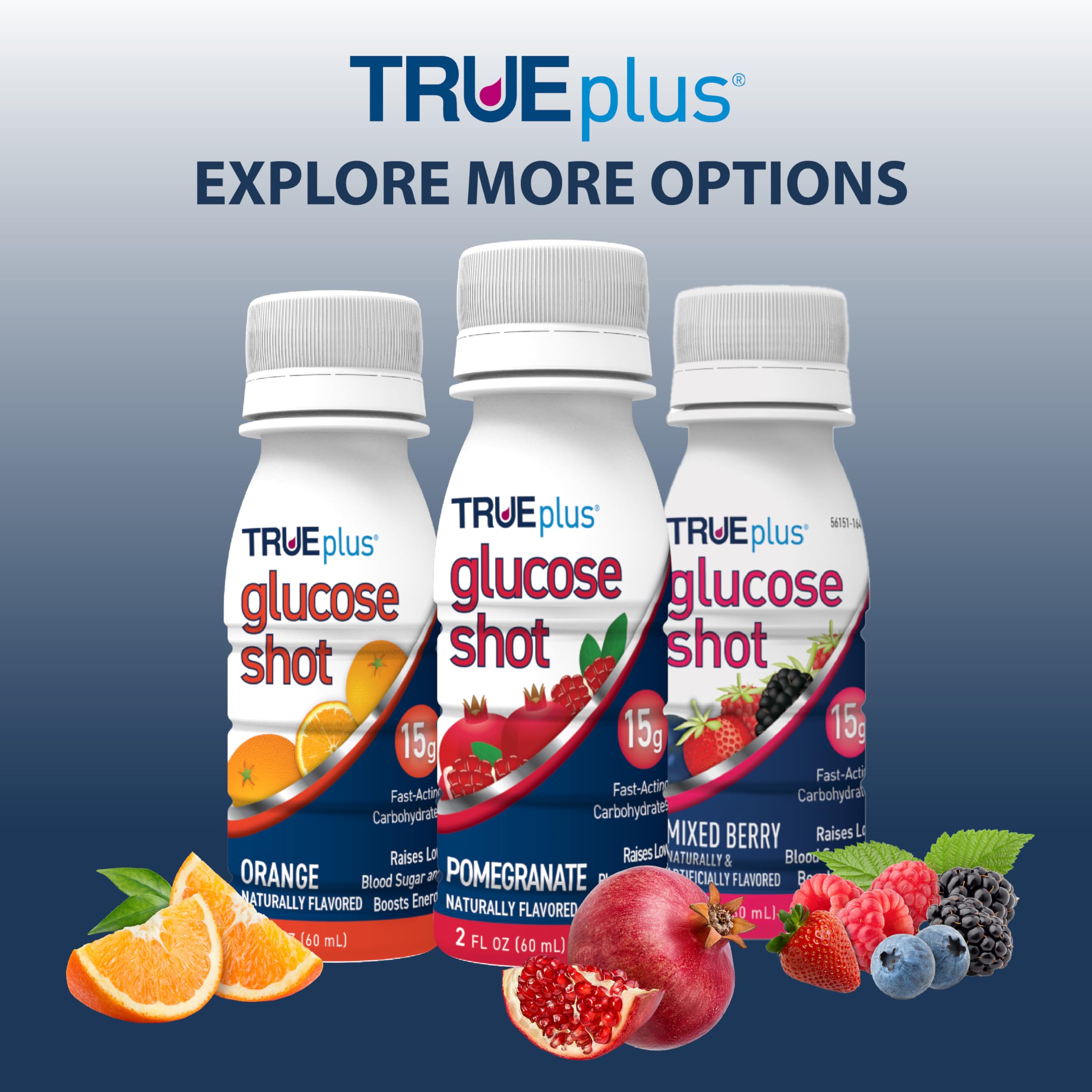 TRUEplus etiqueta nutricional clara con información de carbohidratos