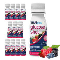 TRUEplus frente del empaque mostrando pack de 12 y conveniencia