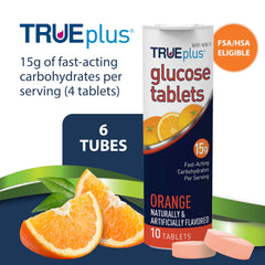 TRUEplus tabletas textura de superficie visible para consumo fácil