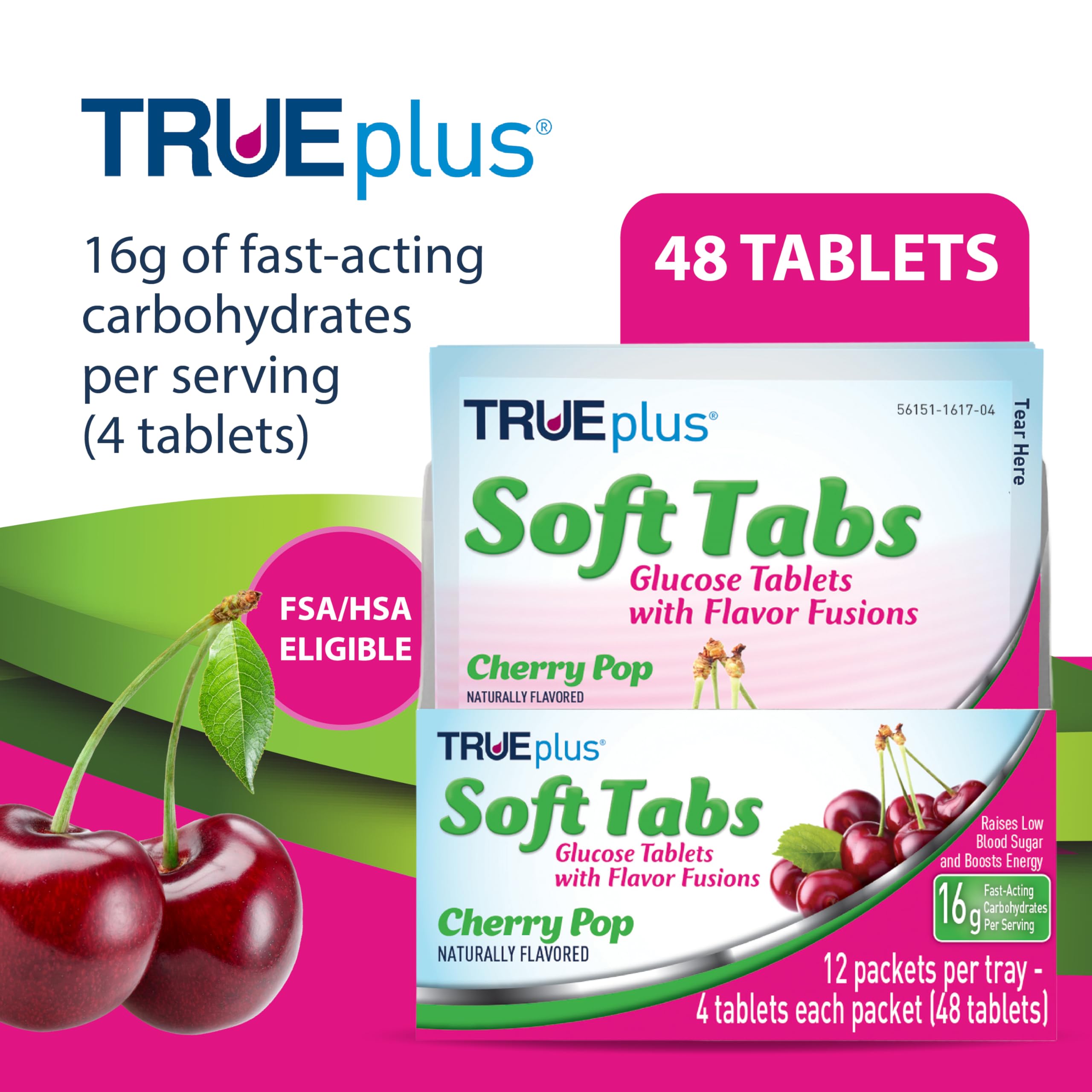 TRUEplus primer plano de tabletas blandas mostrando textura masticable y confort