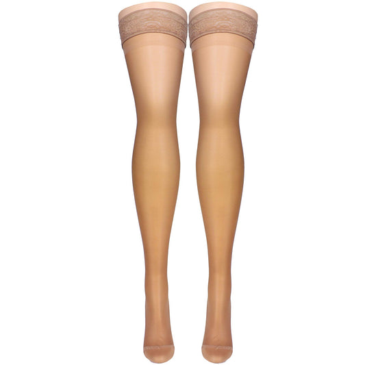 Truform detalle de encaje superior con silicona, sujeción cómoda y antideslizante