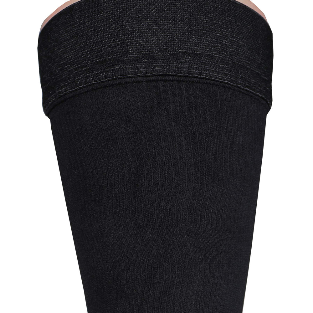 Truform etiqueta con composición nylon y spandex, sin látex para menos alergias