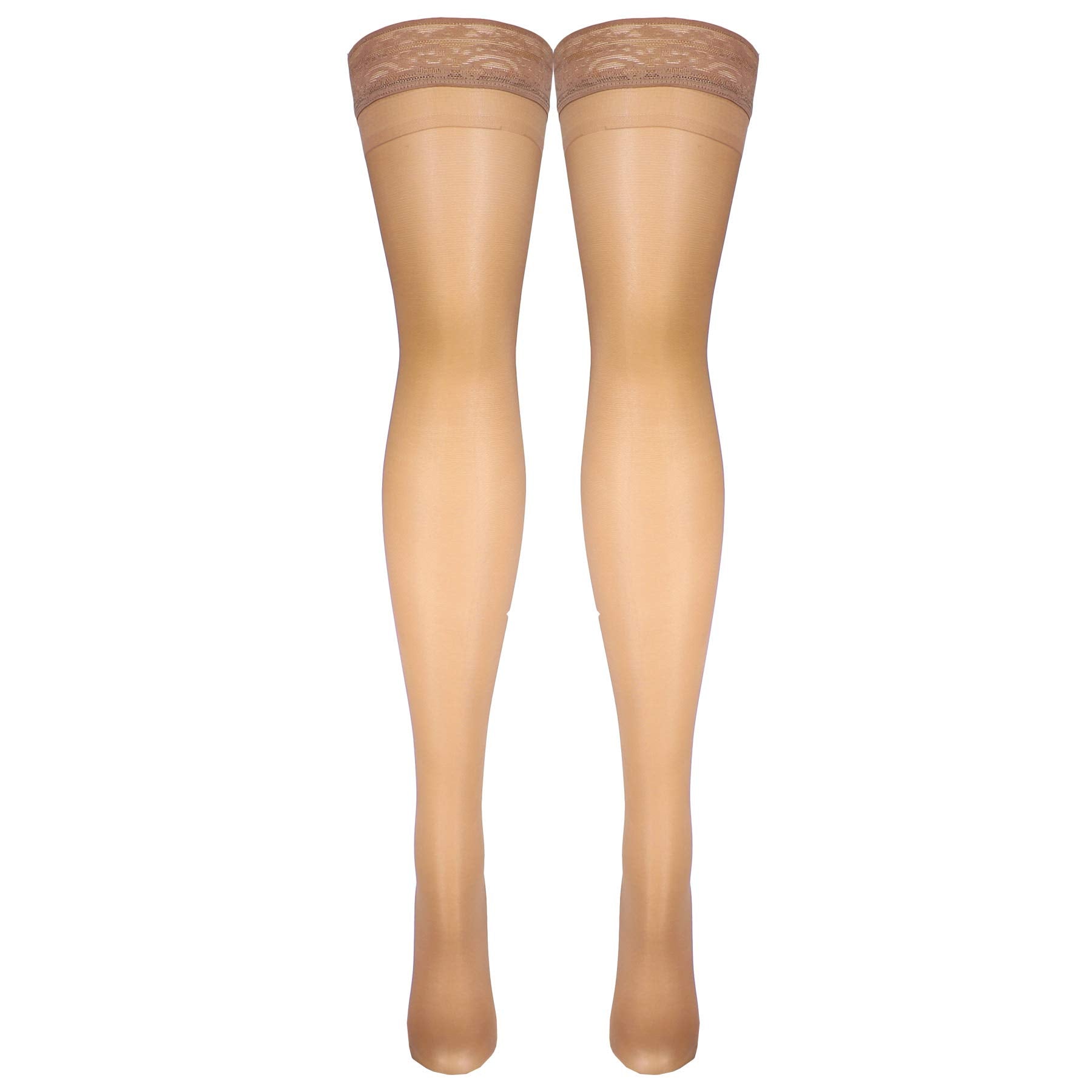 Truform etiqueta que indica composición nylon y spandex, sin látex