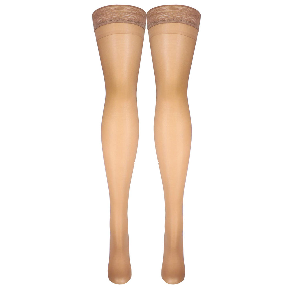 Truform etiqueta que indica composición nylon y spandex, sin látex
