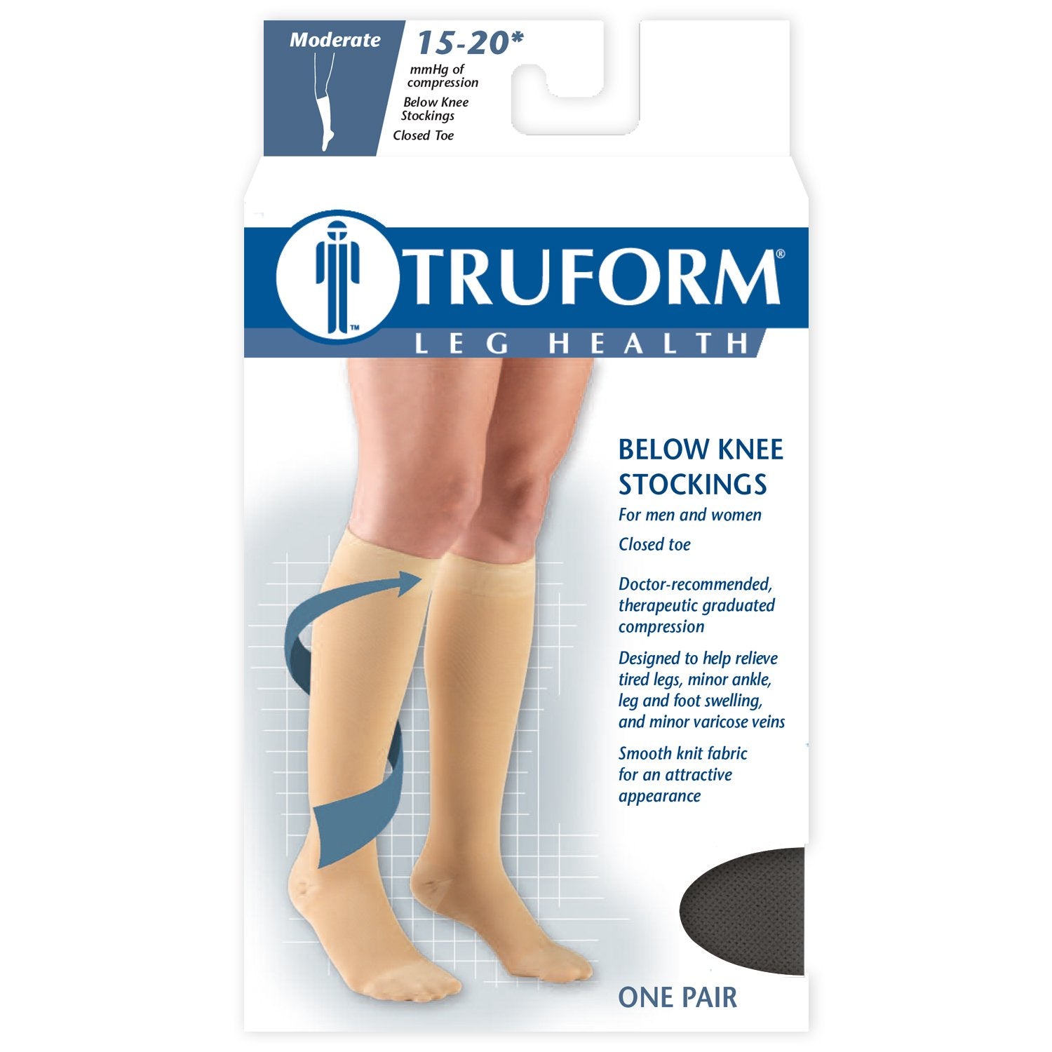 Truform detalle del talón definido, ajuste estable y menor deslizamiento