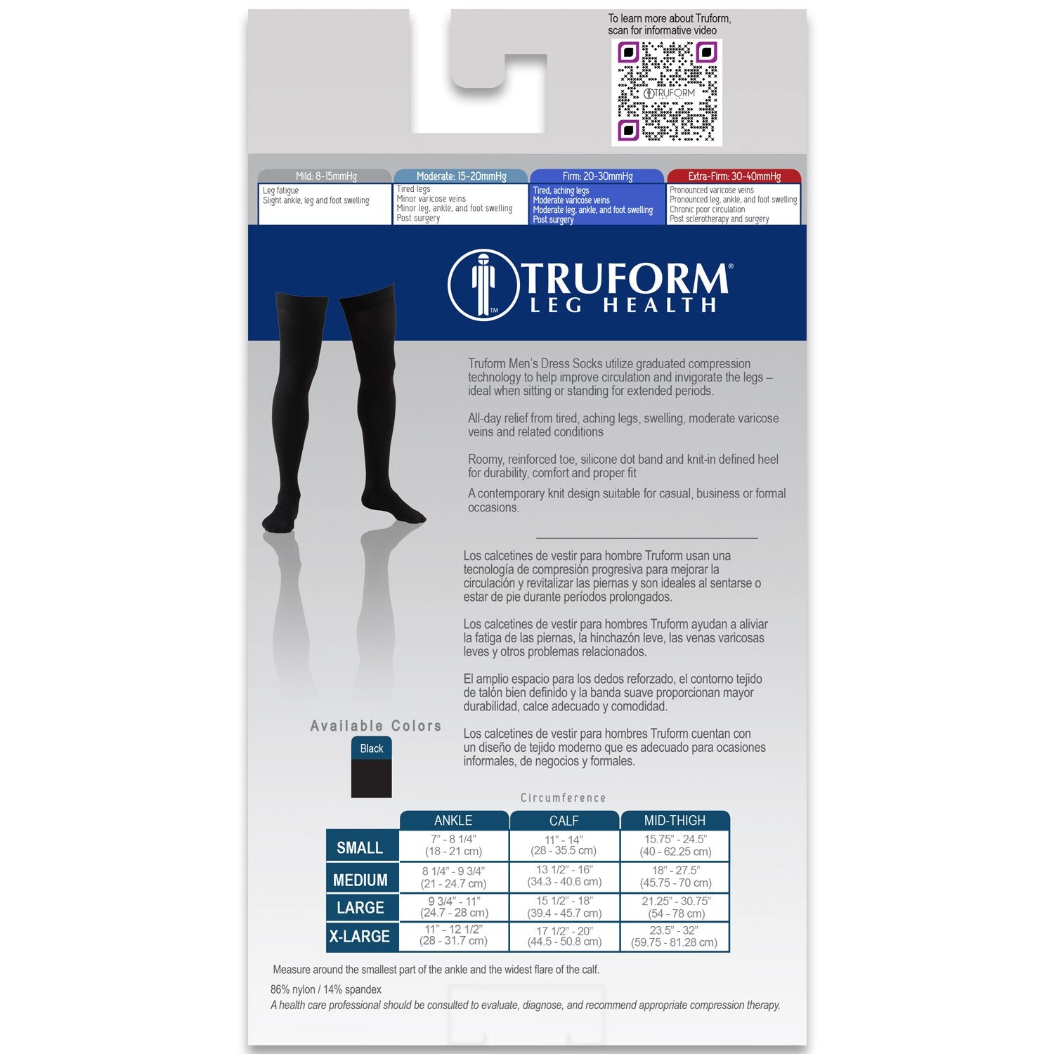 Truform integrado en atuendo formal mostrando discreción y soporte visible