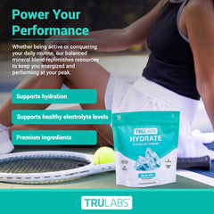 TRULABS stick dentro de una mochila demostrando portabilidad conveniente