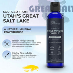TRULIFE NATURALS inspiración en el Great Salt Lake para origen natural