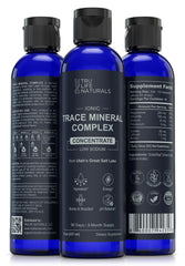 TRULIFE NATURALS etiqueta con información de minerales y beneficios