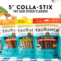 TRURANCH ambiente doméstico con dueño y perro compartiendo snack
