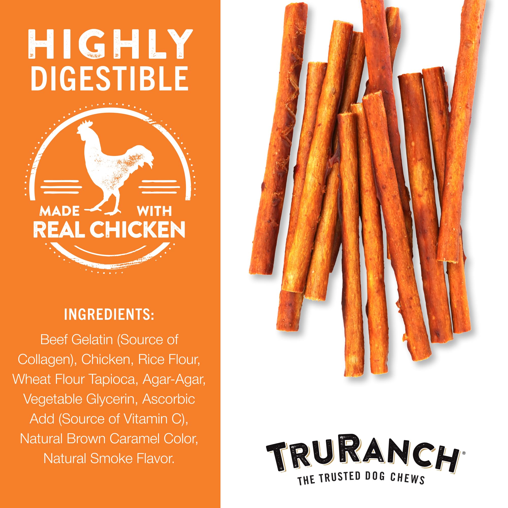 TRURANCH perro disfrutando la masticación, entretenimiento saludable