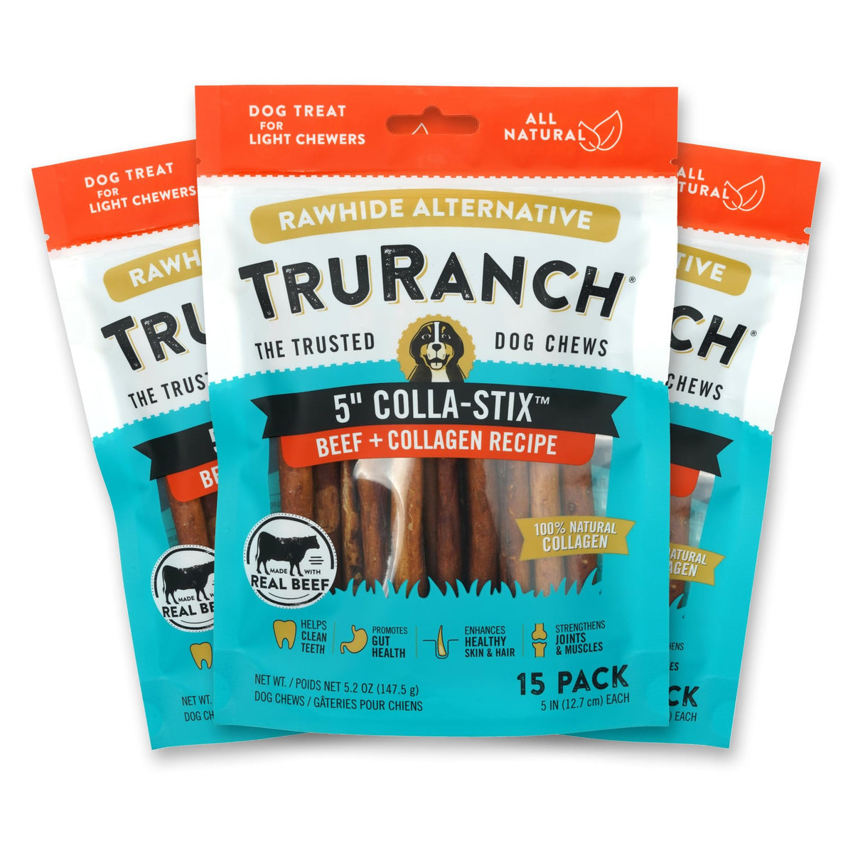 TRURANCH empaque frontal mostrando 3 bolsas y beneficio de valor pack
