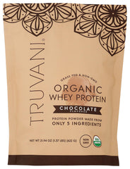Truvani cuchara medidora llena, indica 20 g de proteína por servicio
