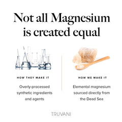 Truvani en cocina junto a vaso de agua, sugiere integración diaria saludable