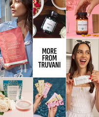 Truvani etiqueta nutricional y certificados mostrando transparencia y sello USDA Organic