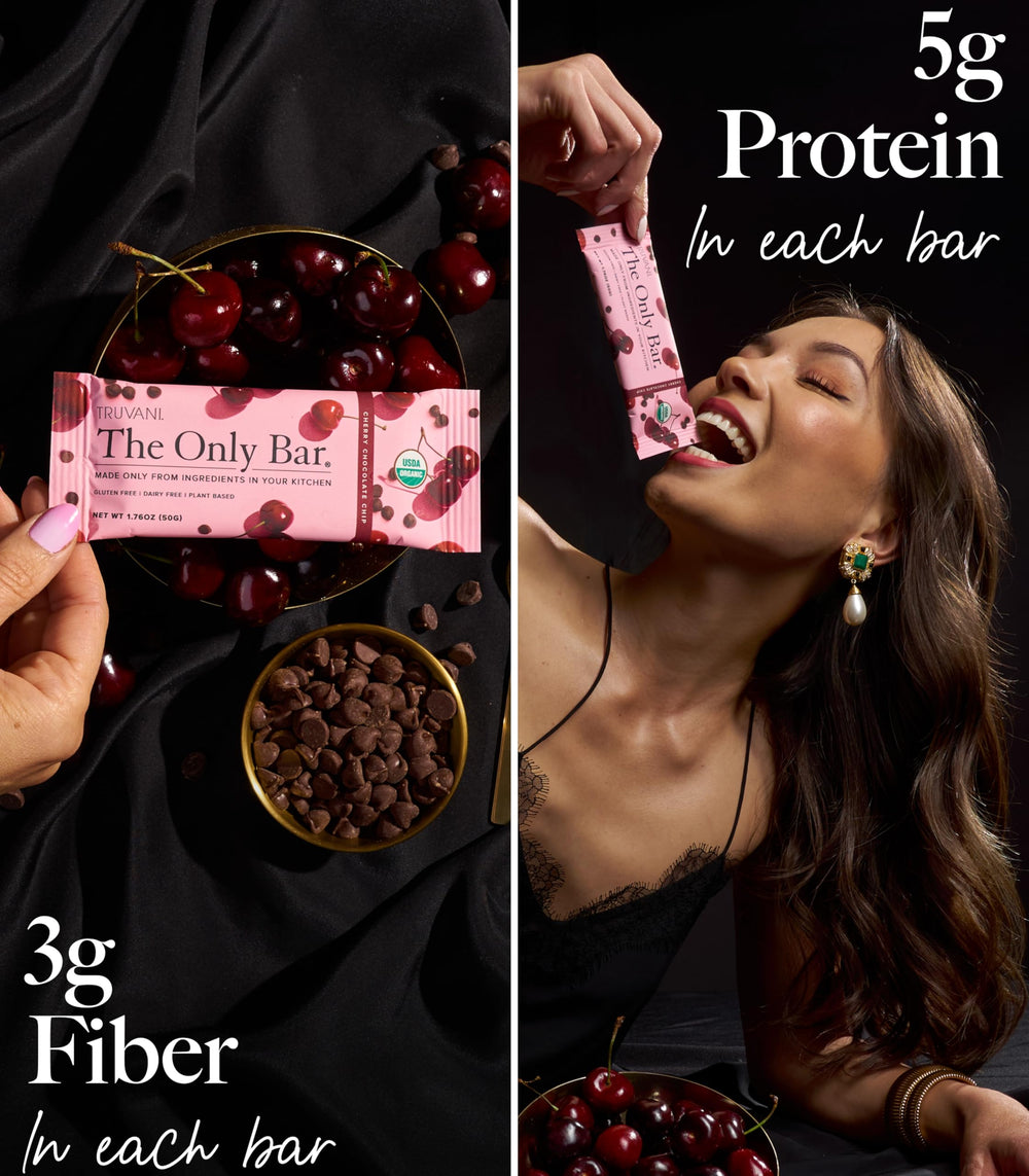 Truvani snack para llevar, opción vegana y libre de gluten para días ocupados.