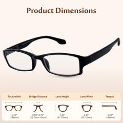 TruVision Readers detalle de lente mostrando claridad y enfoque