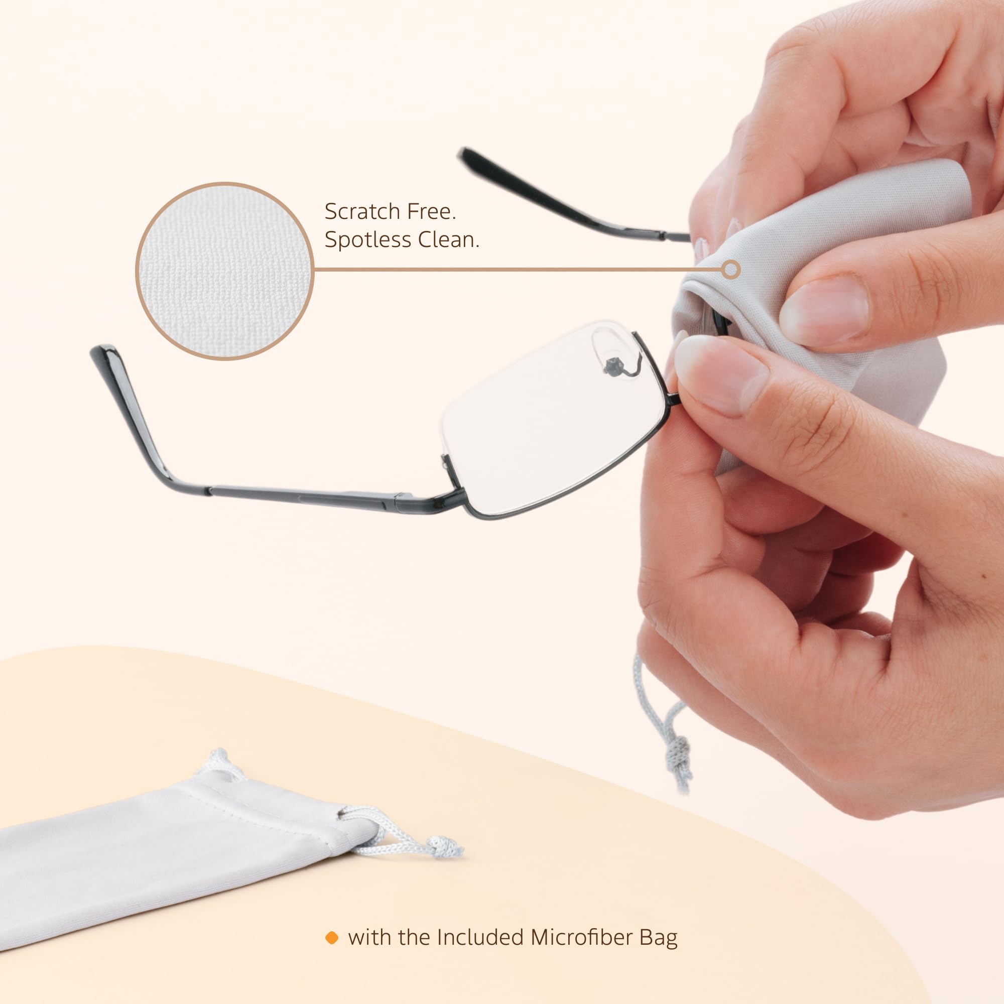 TruVision Readers bisagra Dura Flex mostrando durabilidad prolongada