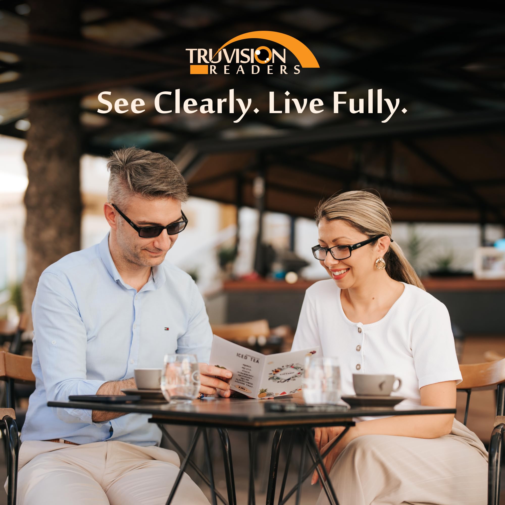 TruVision Readers funda de microfibra incluida, protege y limpia lentes