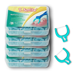 T.Smile cabezal frontal del pack mostrando diseño y beneficio de conveniencia