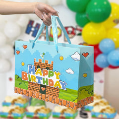 TSUBI bolsa en mesa de fiesta mostrando uso festivo y colorido
