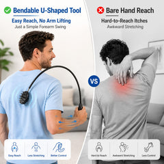 TUKUOS mango curvado en U ajustable, consigue mayor alcance y comodidad