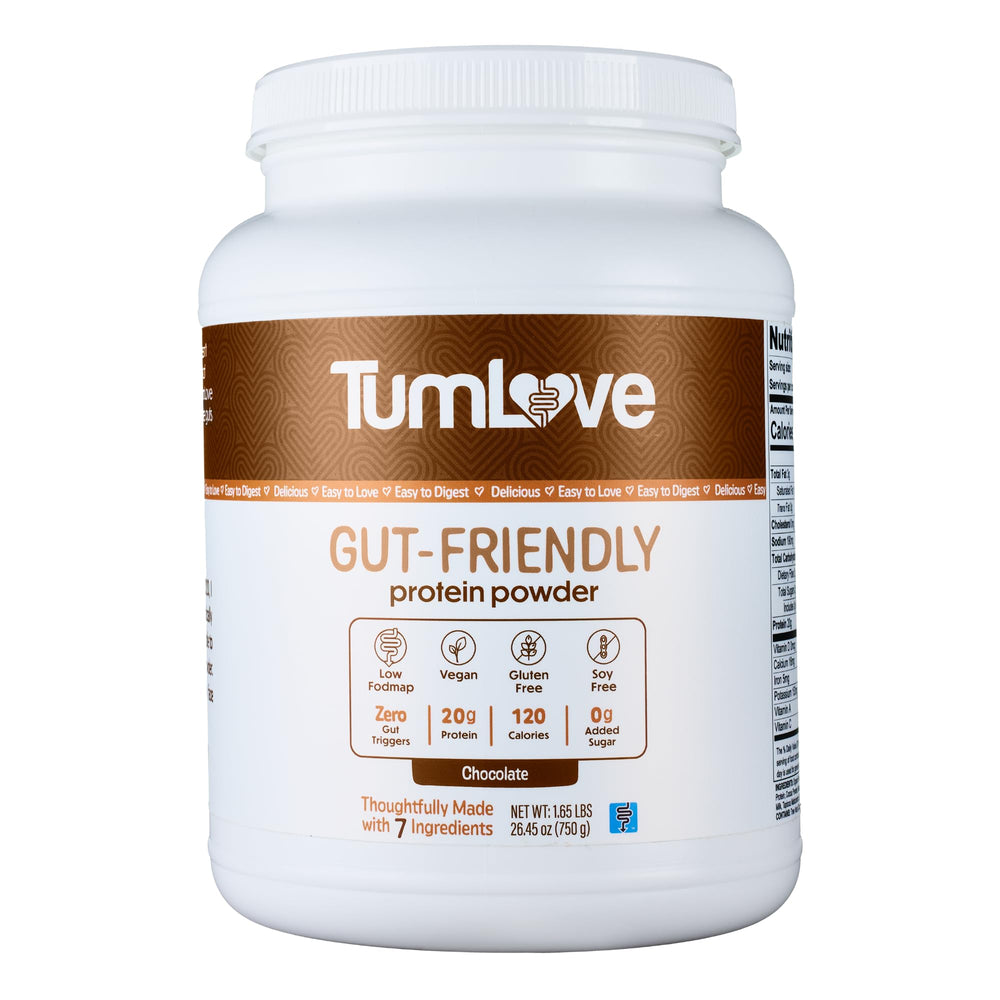 TumLove frente del envase mostrando el diseño y ventajas para digestión
