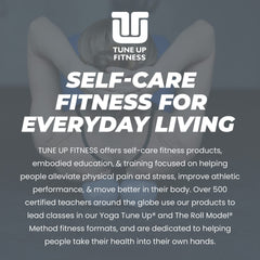 Tune Up Fitness Alpha Ball en gimnasio uso práctico para calentamiento