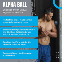 Tune Up Fitness Alpha Ball textura adherente detalle para mejor agarre