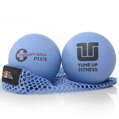 Tune Up Fitness frontal del set en tote mostrando portabilidad y almacenamiento