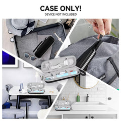 TUNYINSH estuche junto a un cepillo para comparar tamaño práctico