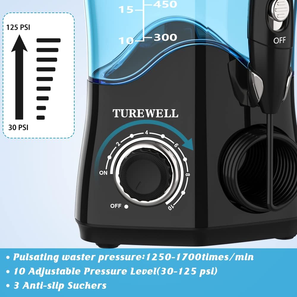 TUREWELL panel de control con 10 niveles de presión, ajuste seguro