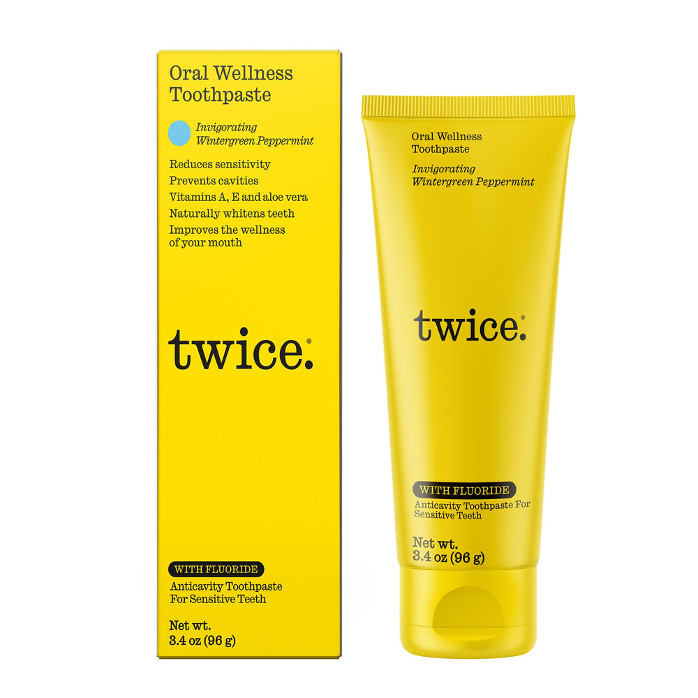 TWICE frente del tubo mostrando marca y diseño, transmite confianza