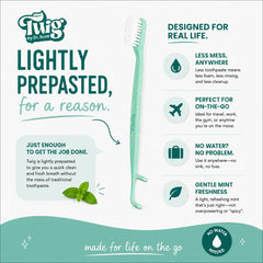 Twig by Dr. Scott cabeza del cepillo, cerdas suaves para limpieza eficaz