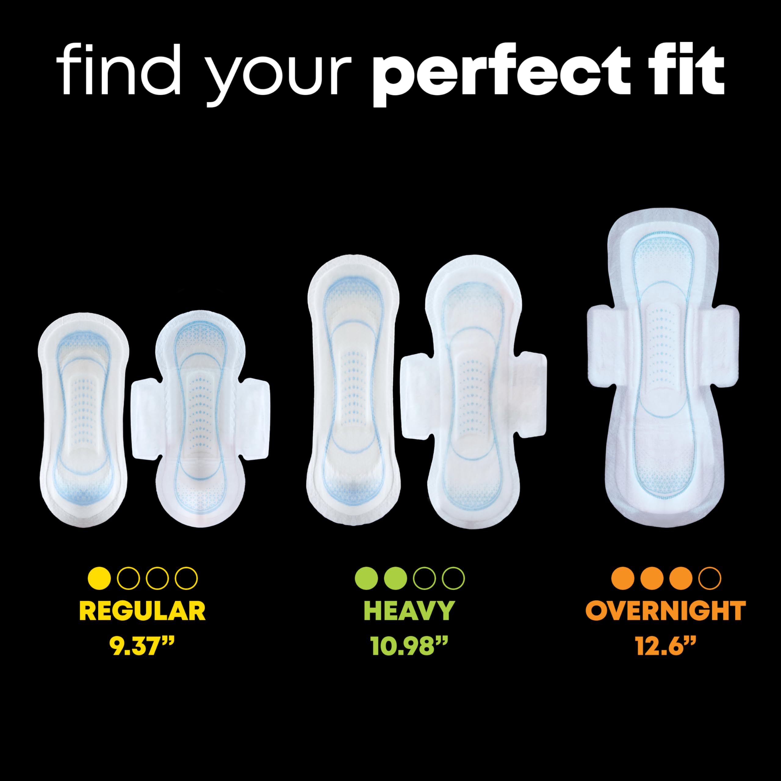 U by Kotex detalle del centro elevado CushionCore que absorbe rápido