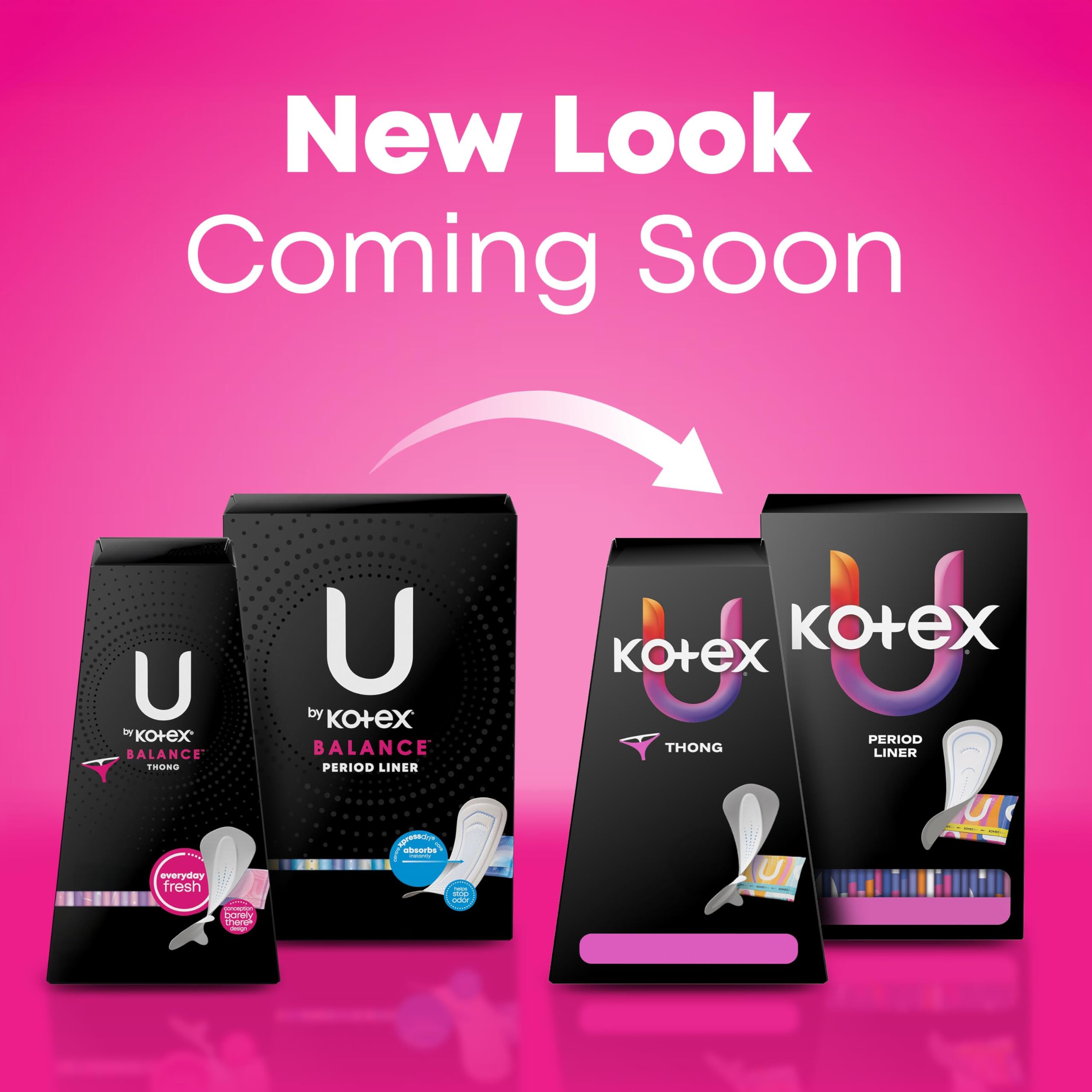 U by Kotex detalle del núcleo Xpress Dri que absorbe rápidamente