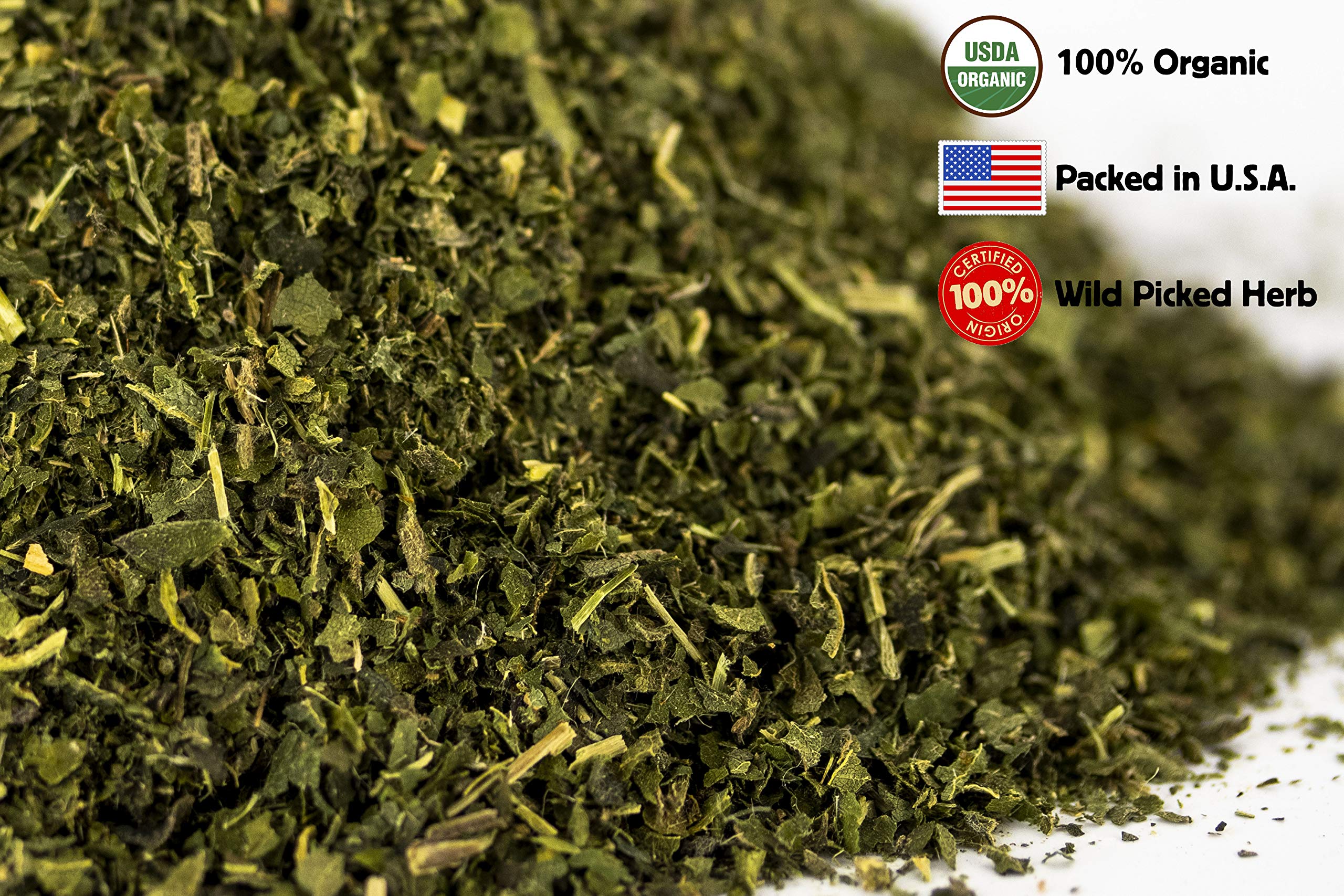 U.S. Wellness Naturals infusión verde en taza mostrando color y cremosidad